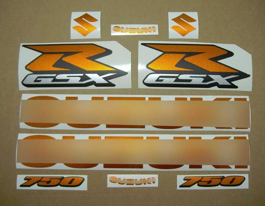 Стикери Сузуки 750 различни цветове GSXR лепенки Suzuki гсхр
