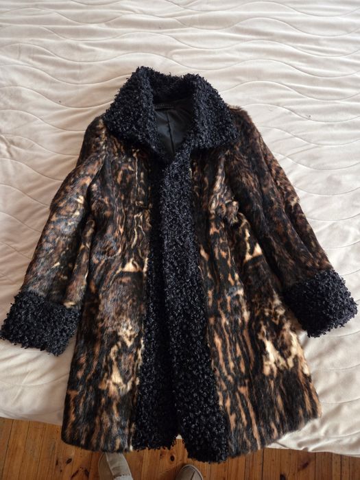 Палто естествен косъм