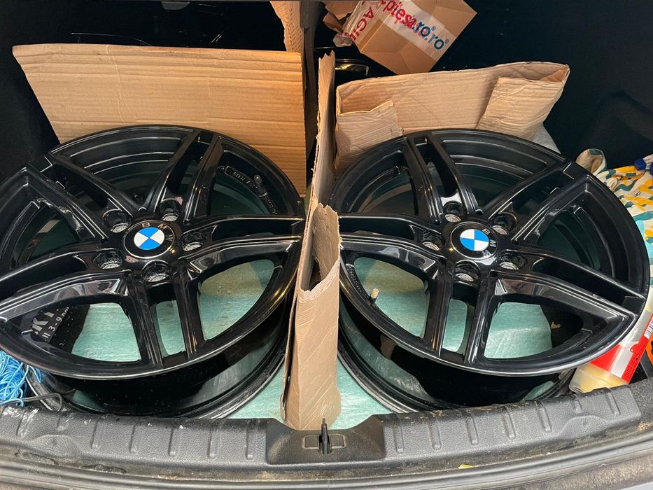 Vand 4 jante 7jx16H2 + cauciucuri Continental pentru BMW 320 F30