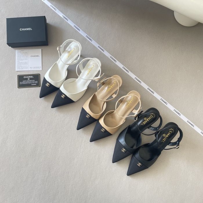 Pantofi Chanel piele