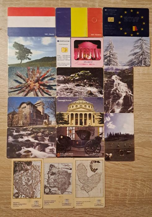 Cartele telefonice de colectie, telefon fix romtelecom