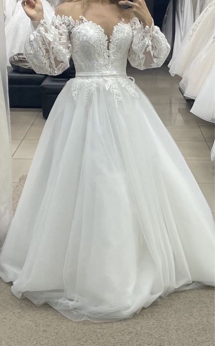 Счастливое свадебное платье