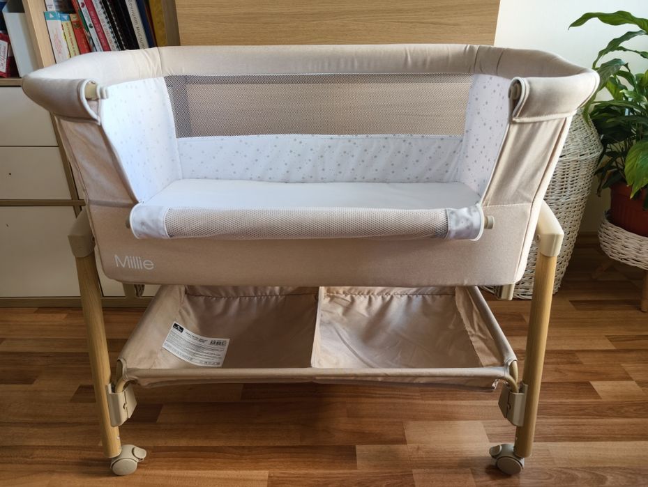 Бебешка кошара тип next to me, Lorelli Millie beige