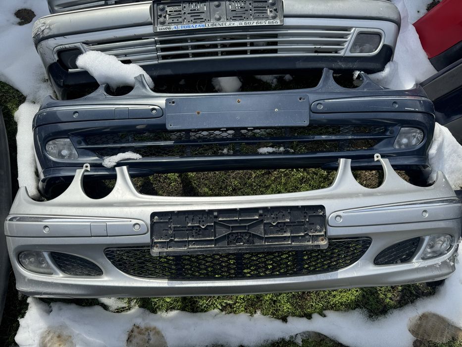 Передний бампер на Мерседес w211