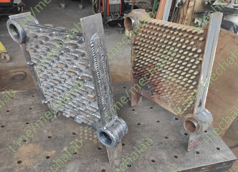 чугунные секции делаем копии из стали