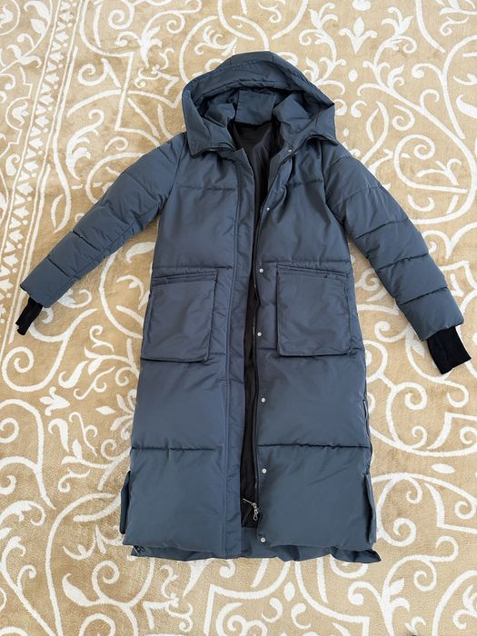 Зимняя куртка длинная