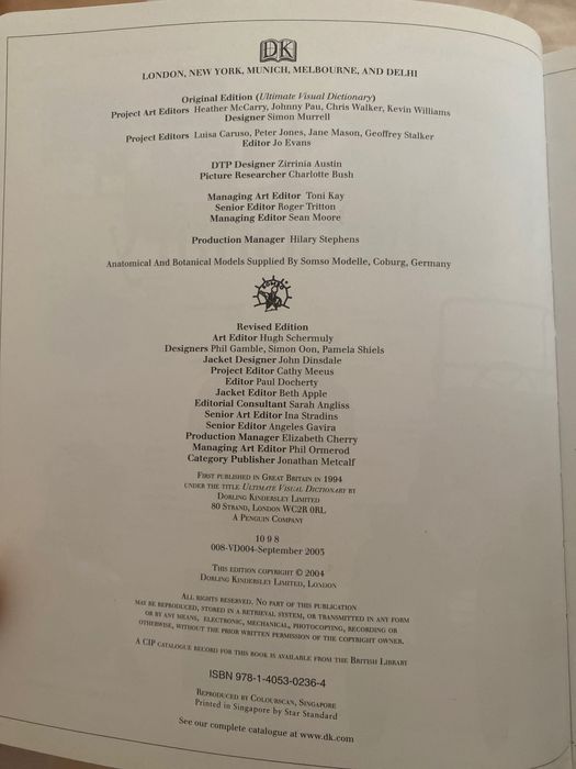 Pocket Visual Dictionary