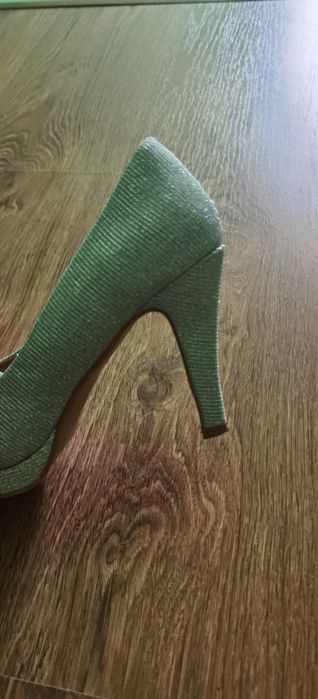 Pantofi damă argintii