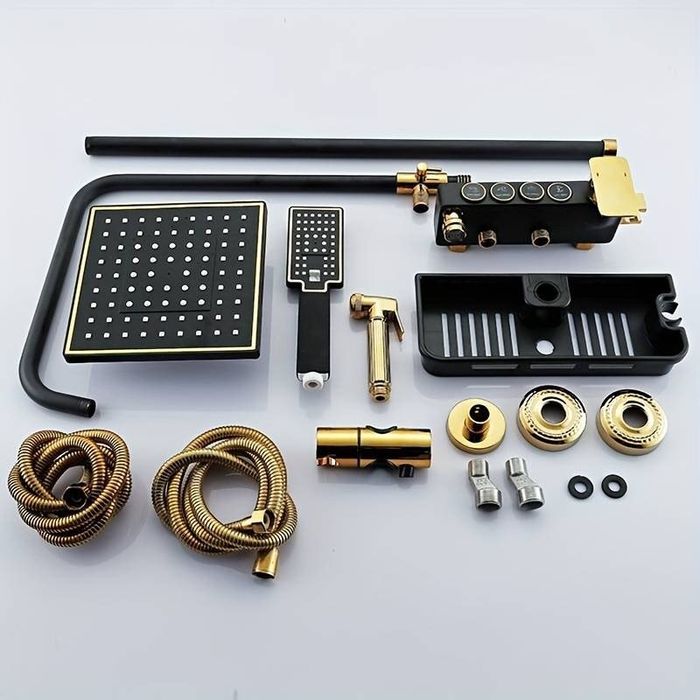 Dus multifuncțional design black & gold