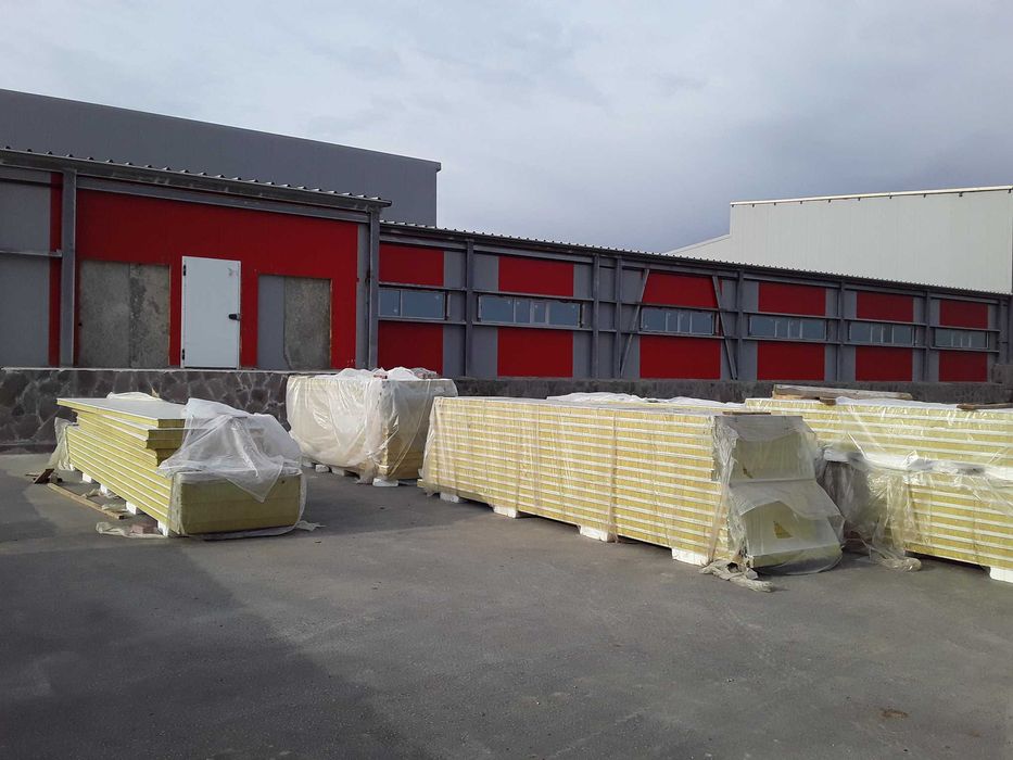 Сэндвич панели МВУ ПИР