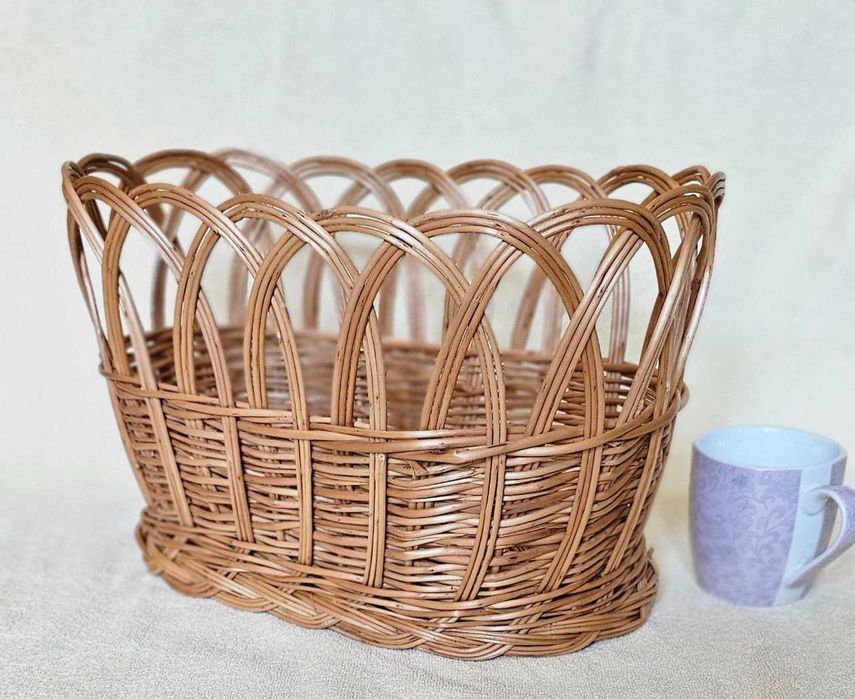 Корзинки из натуральной лозы.