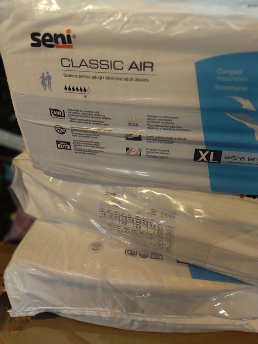 Vând doua pachete seni clasic air
