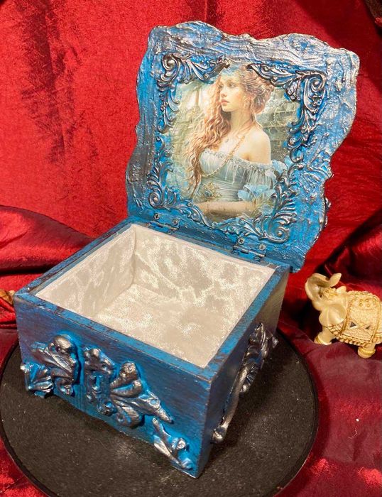 Ръчна изработка кутия за бижута