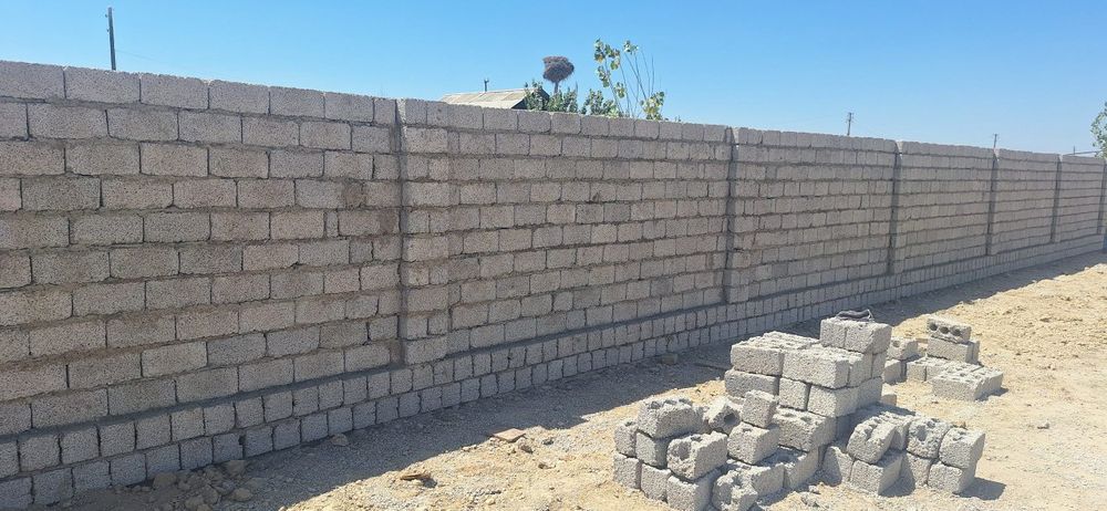 Beton qoʻyish,suvoq qilish, shlakablok terish xizmatlari.