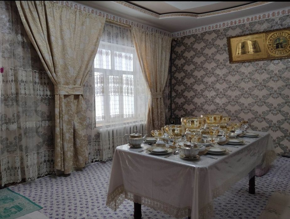 Hovli 6 sotik sotiladi yoki 3 hona domga obmen doplata blan