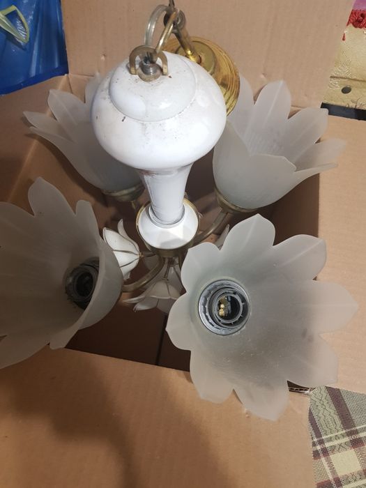 Lustra eleganta 4 becuri normale
