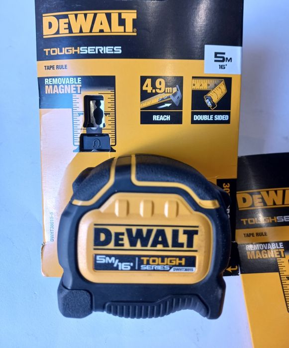 Dewalt Противоударна Магнитна Ролетка 5м  DWHT36917