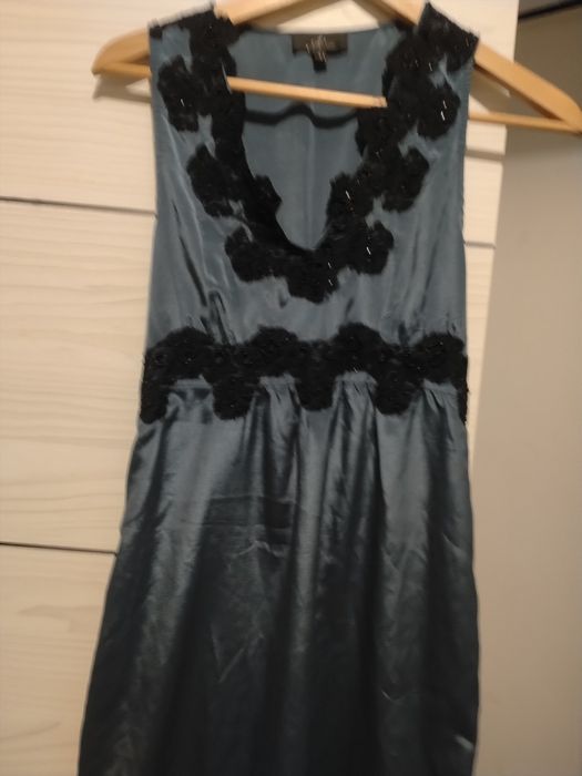 Rochie cokteil superba cu broderie Italia. Extrem de fina și potrivita pentru vou