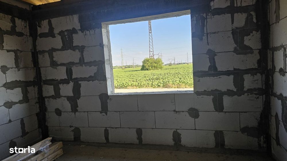 Casa in constructie de vanzare, 124 mp, zona Nord