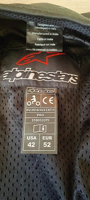 Кожен екип Alpinestars (Яке GP Plus R V3 + Панталон Jagg) – КАТО НОВ!