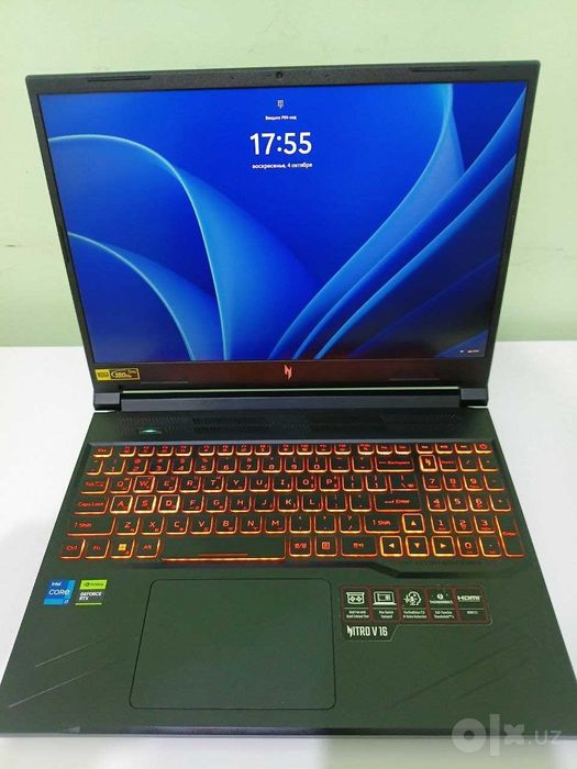 Игровой ноутбук Acer Nitro V16 | i7-14650HX | RTX 4060 | 32 ГБ | 1 ТБ