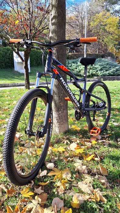 Rockrider 540 S – cadru L, retrofit cu pedale și mansoane ,impecabila.