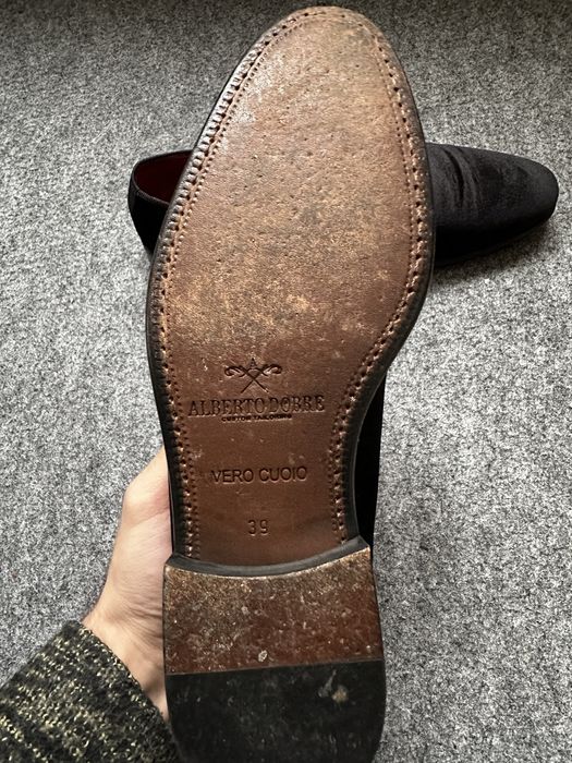 Mocasini Alberto Dobre Catifea