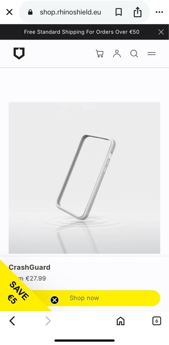 Crash guard case iphone 13/13 pro