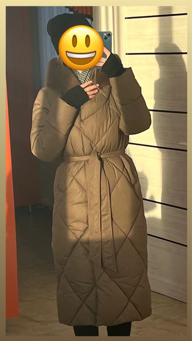 Зимний пуховик новый