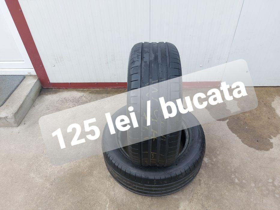 125 lei bucata! Doua anvelope vara 235 55 17 Dunlop dot 2021