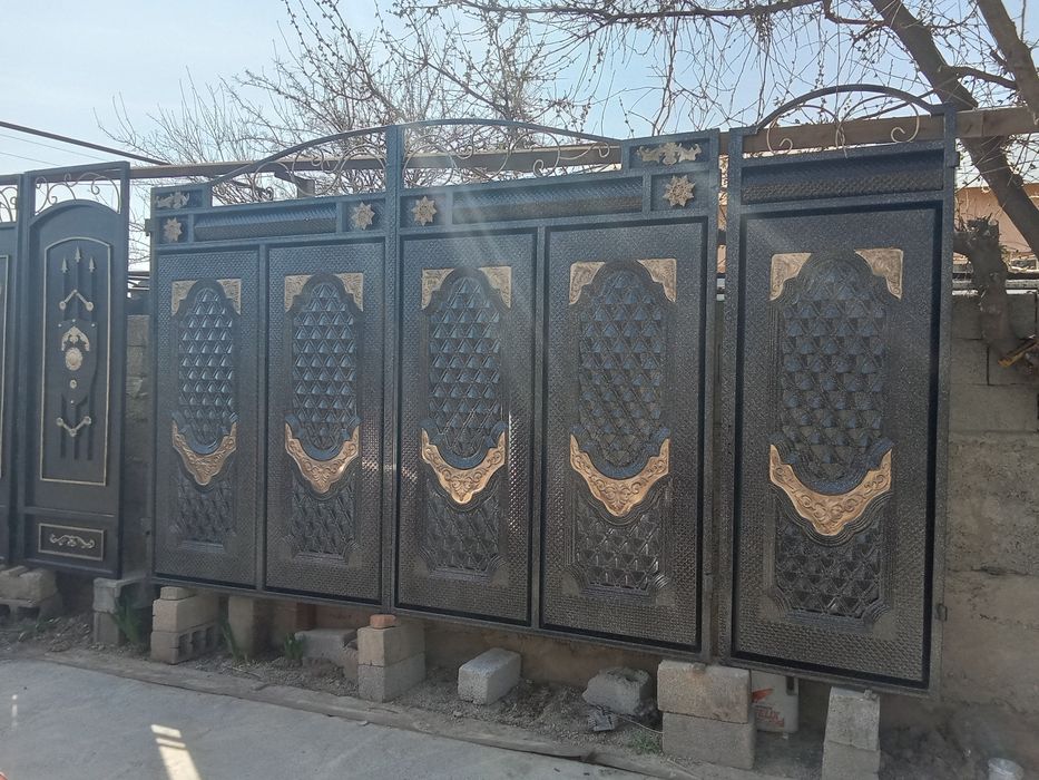 Ворота новые качественный