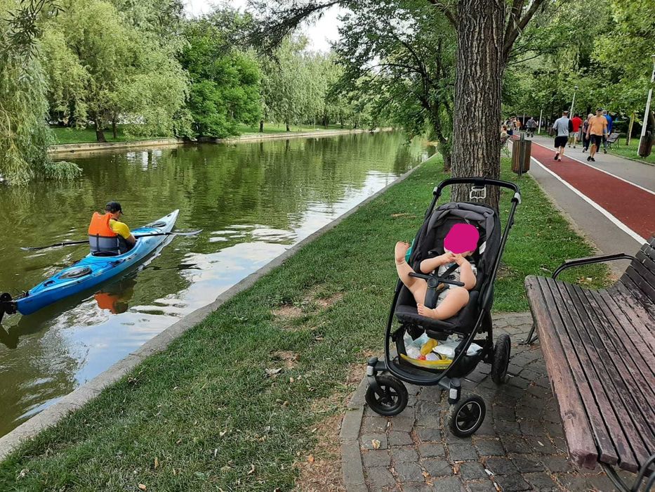 Cărucior Maxi-Cosi Stella cu scaun sport – Nomad Black