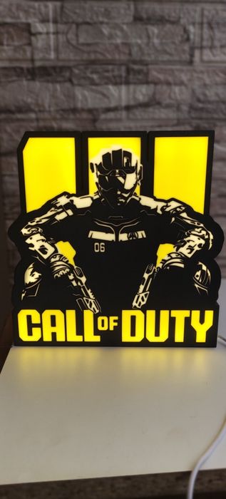 Lampa/lightbox Call Of Duty BLack ops III