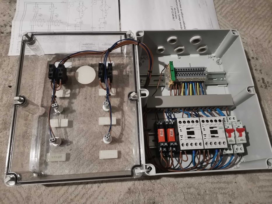 Tablou automatizare pompe monofazat