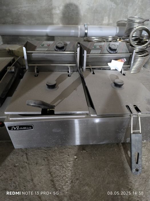 Фастфуд ходог лаваш учун тостер фритюр изикара