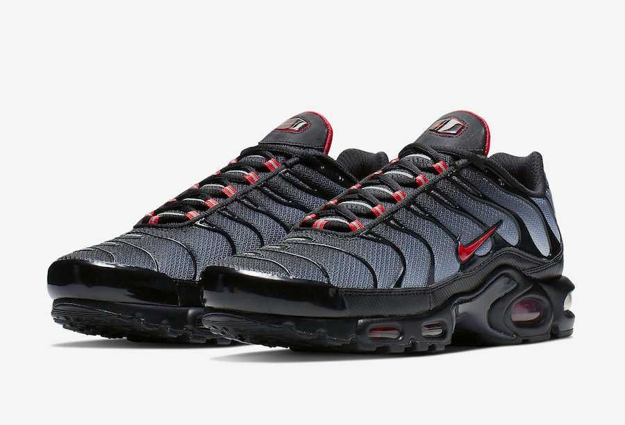 Nike Air Max Plus 'Black Gradient Red / Outlet