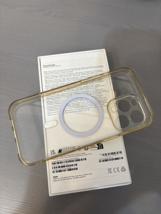 Vand iphone 15 pro max WITHE TITANIUM