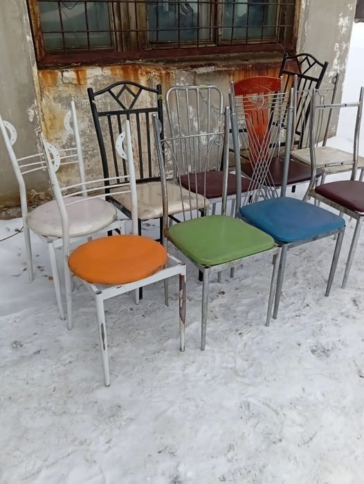 Стулья металлические