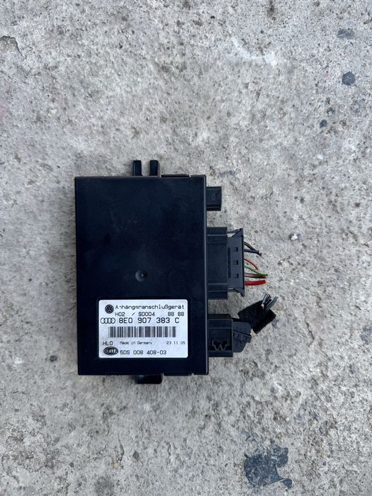 Modul Cârlig Remorcare HELLA 8E0907383C Audi VW Original Germania