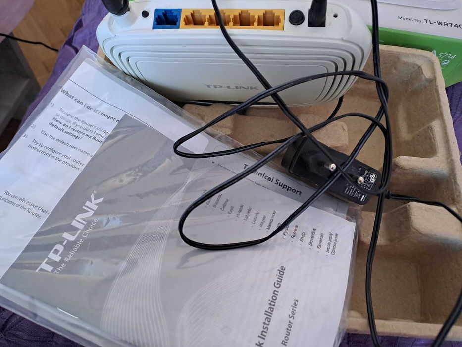 Рутер TP-LINK Wireless с адаптор