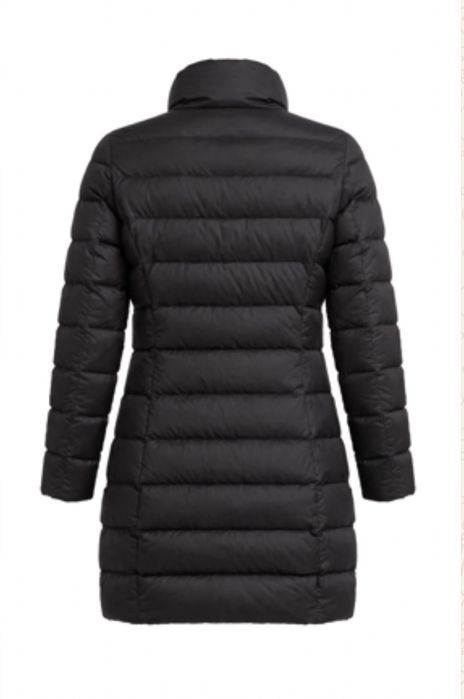 Geacă puffer lungă Massimo Dutti, maro închis, M/S