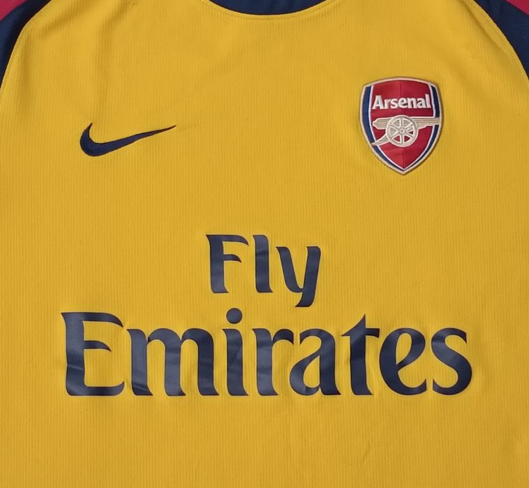 Nike Arsenal 2008/09 Away Jersey оригинална тениска L Найк Арсенал