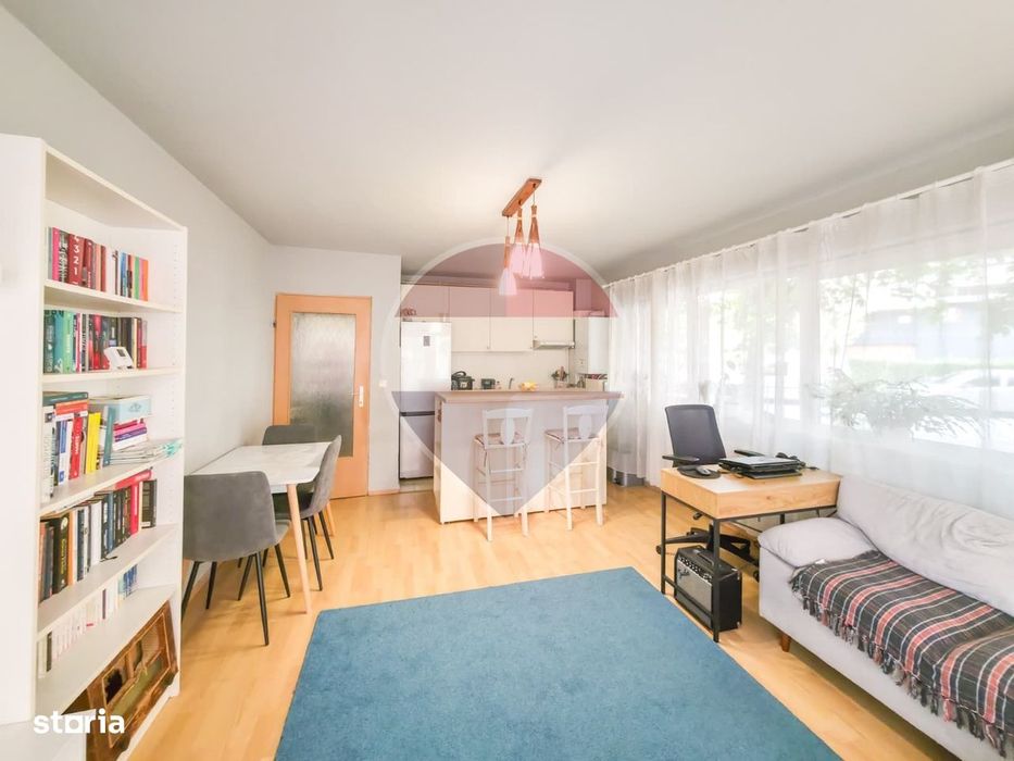 Apartament cu 2 camere în Baciu, 55 mp, parter înalt, de vanzare — fotografia 1