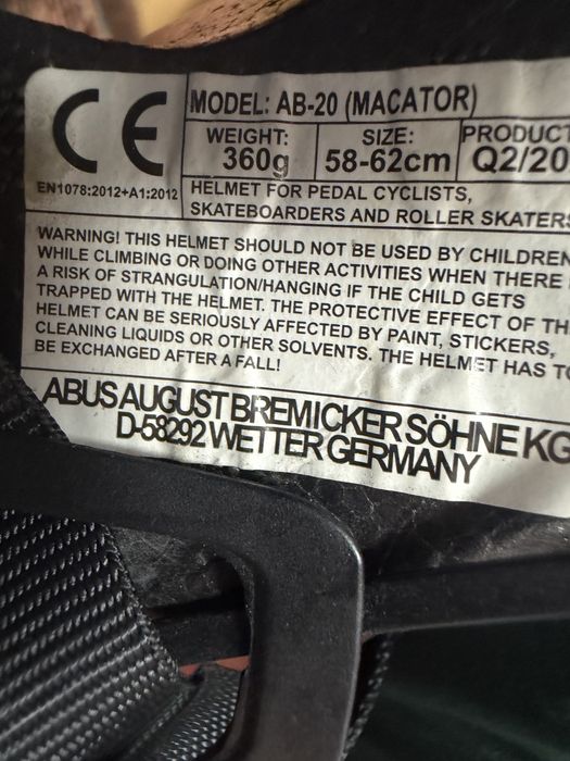 Casca Abus Macator AB20