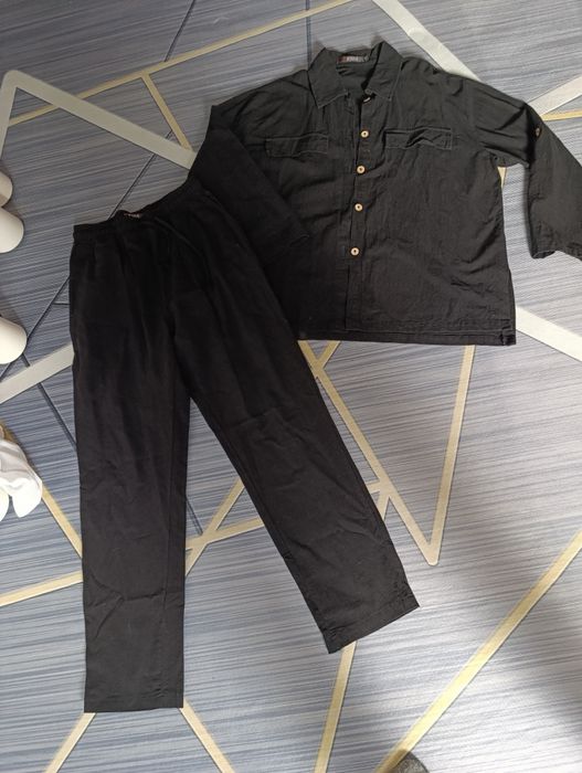 Брючный костюм лён