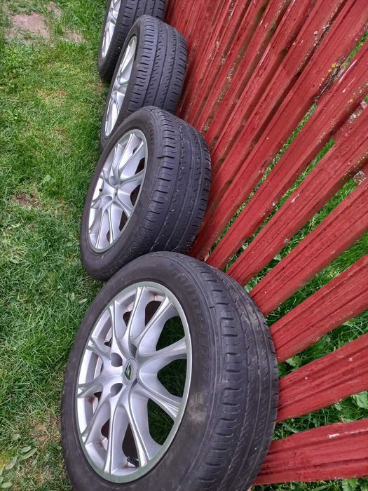 set 4 jante si roti renault