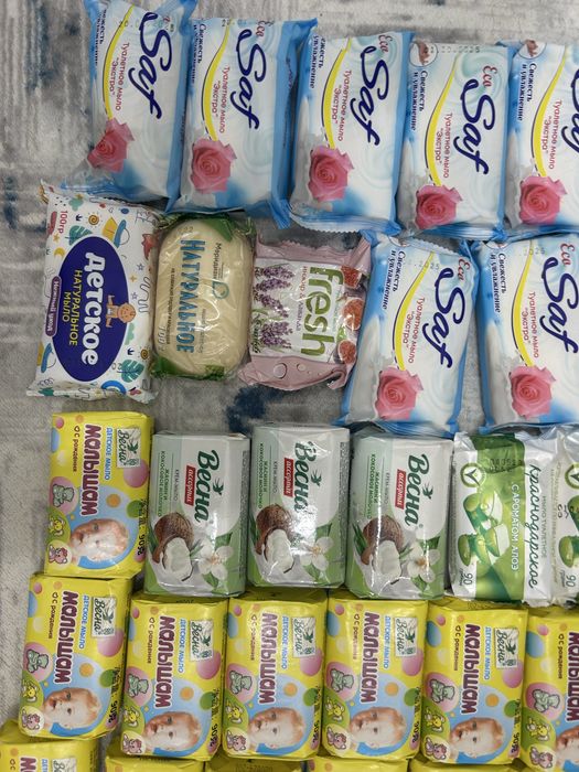 Детский туалетный мыло