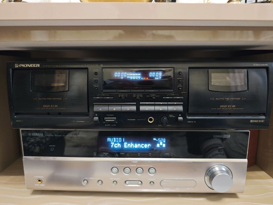 Pioneer CT-W420R deck dublu caseta