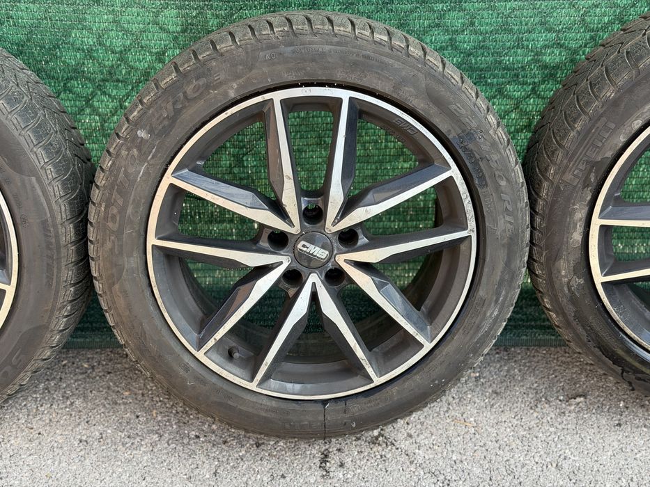 Джанти с гуми 5х112 18 225/45/18 зимни гуми пирели AUDI BMW MERCEDES