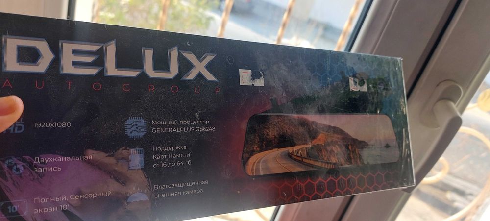 Видеорегистратор новый Delux Full HD 1920×1080